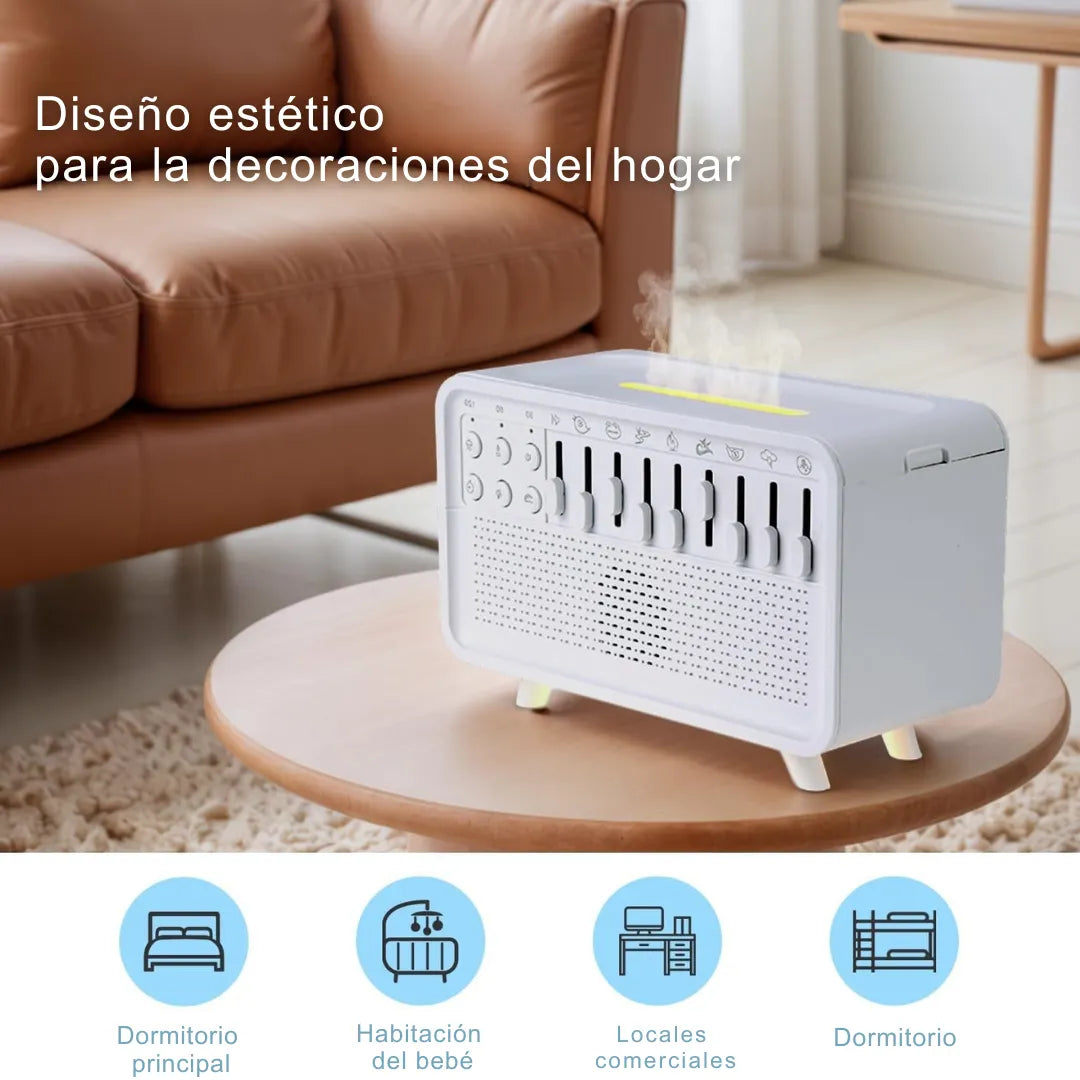 Humidificador de luz nocturna de ruido blanco