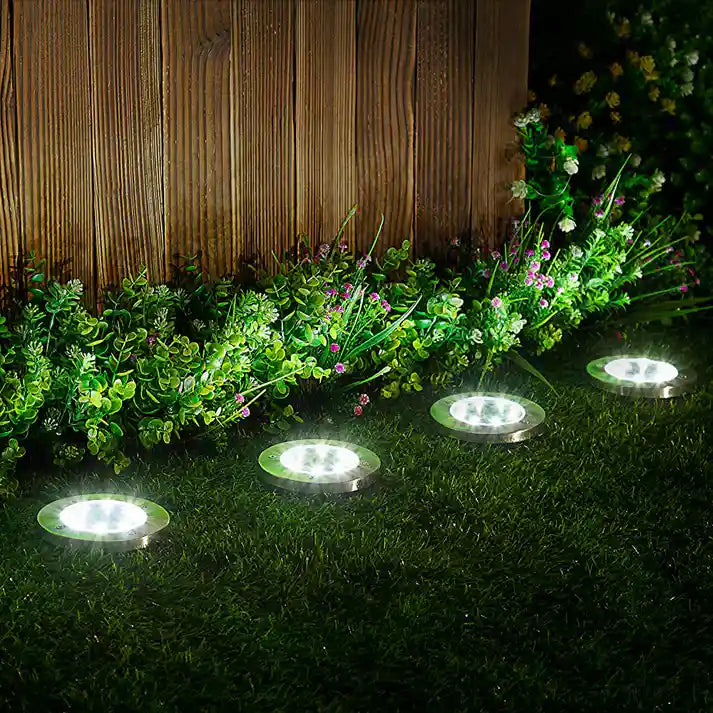 Combo x6 unidades Iluminación Exterior para Jardin Home Light