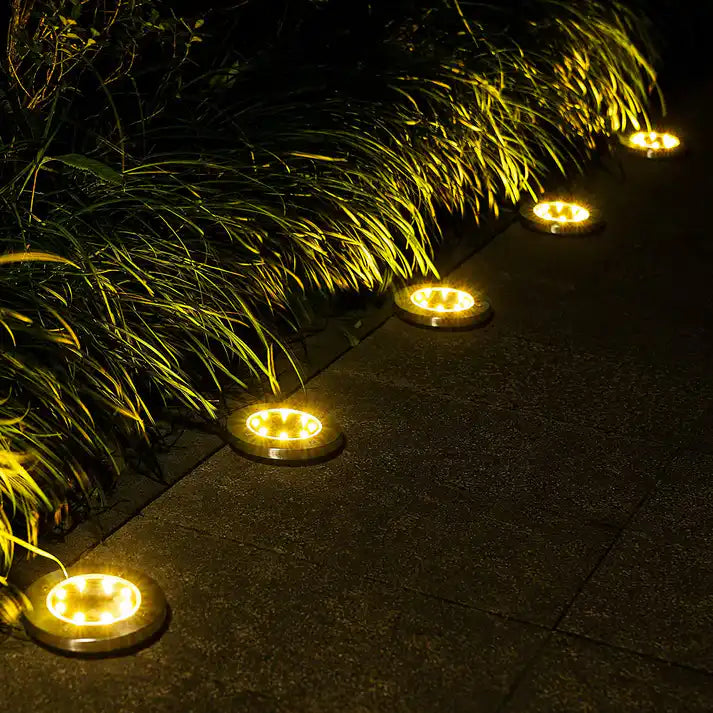 Combo x6 unidades Iluminación Exterior para Jardin Home Light