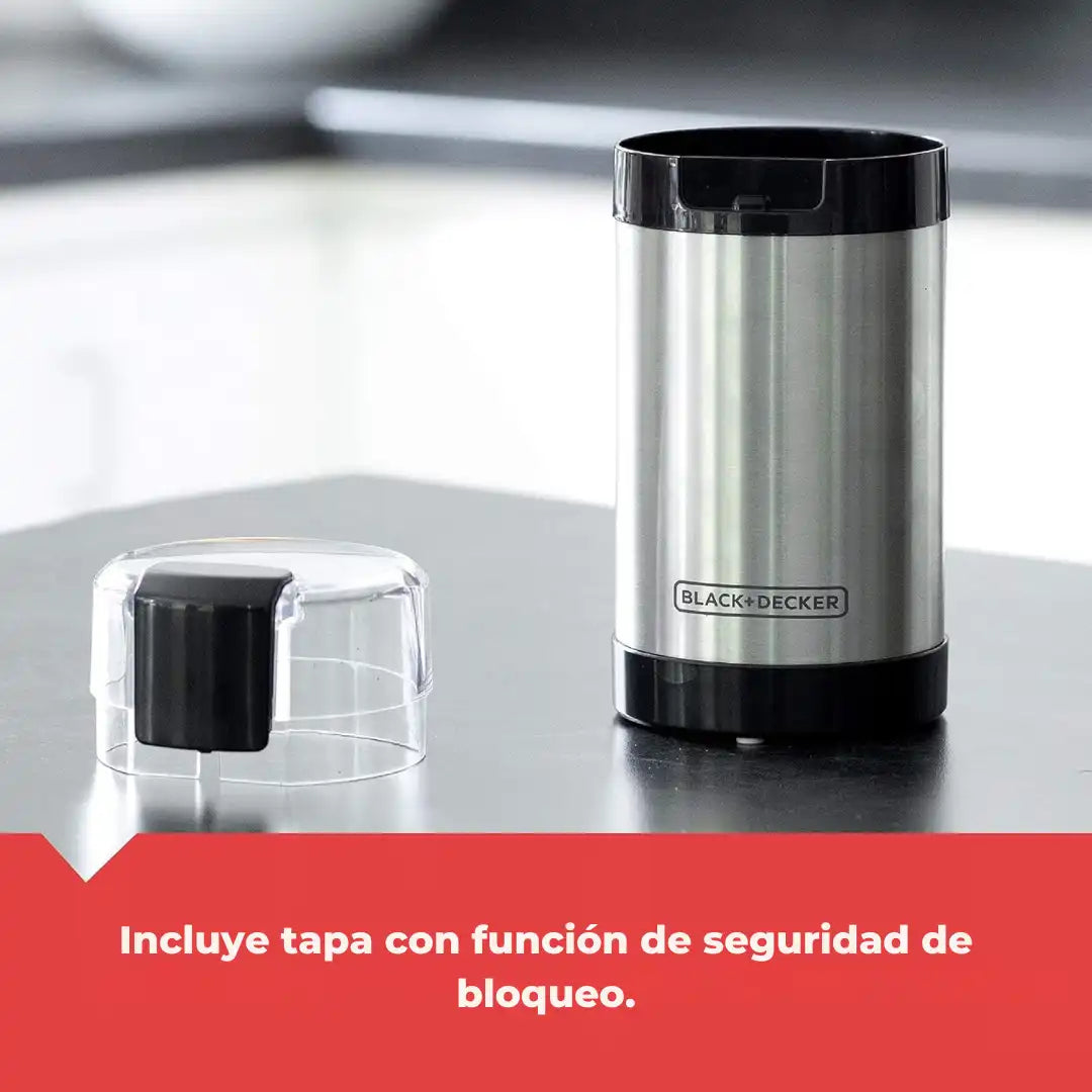Molino eléctrico para café y especias Black & Decker