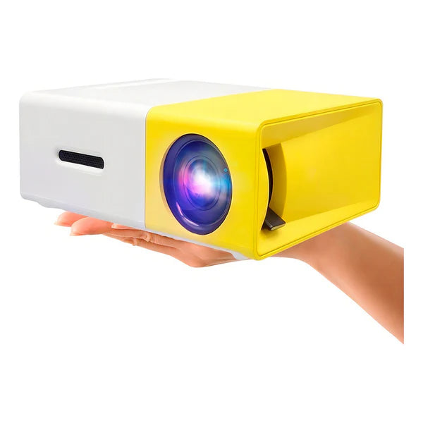Proyector Portátil USB Cinemax Yg300 600 Lúmenes Alta Proyección
