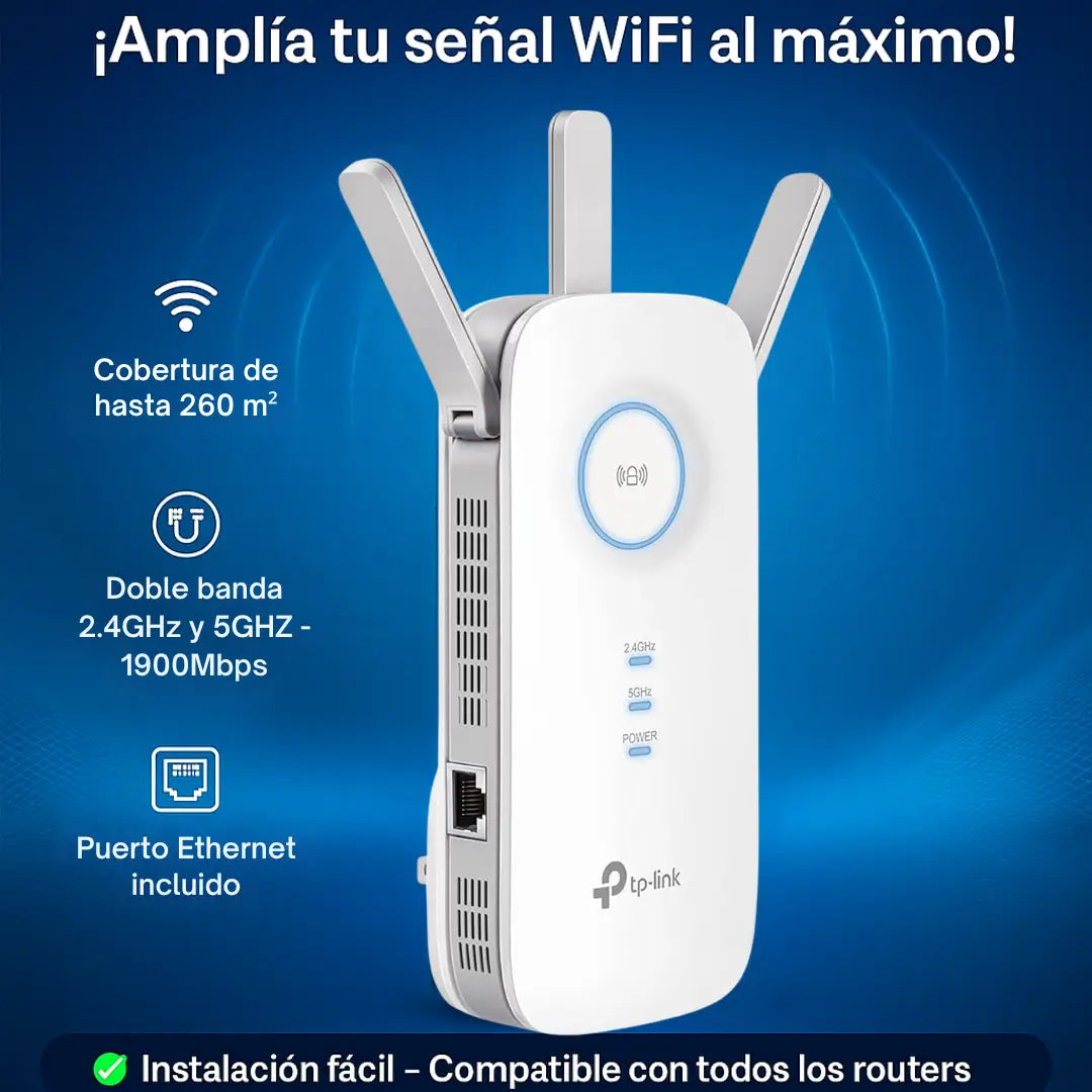 TP-Link Repetidor WiFi AC1900