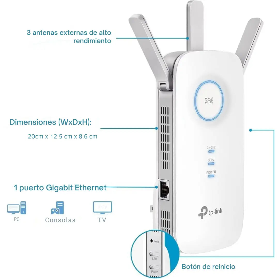 TP-Link Repetidor WiFi AC1900